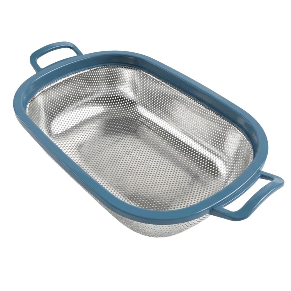 مصفاة ستيل مستطيل بمقبض بلاستيك - AL-8513