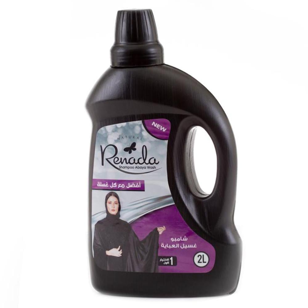 شامبو Renada الفاخر لغسيل العبايات – تركيبة العناية الفائقة 2 لتر