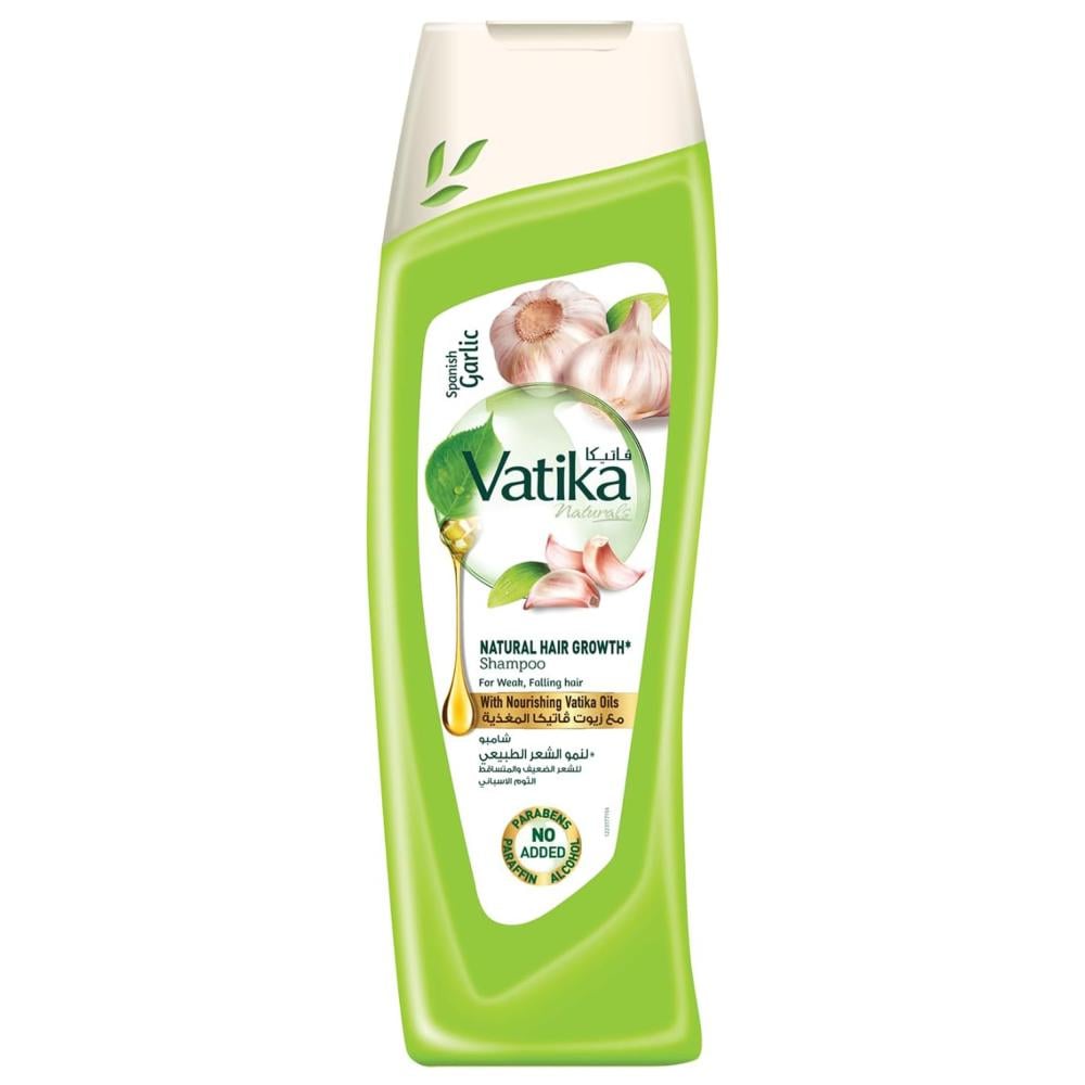 شامبو للنمو الطبيعي بزيت الثوم الإسباني من فاتيكا – 200 مل