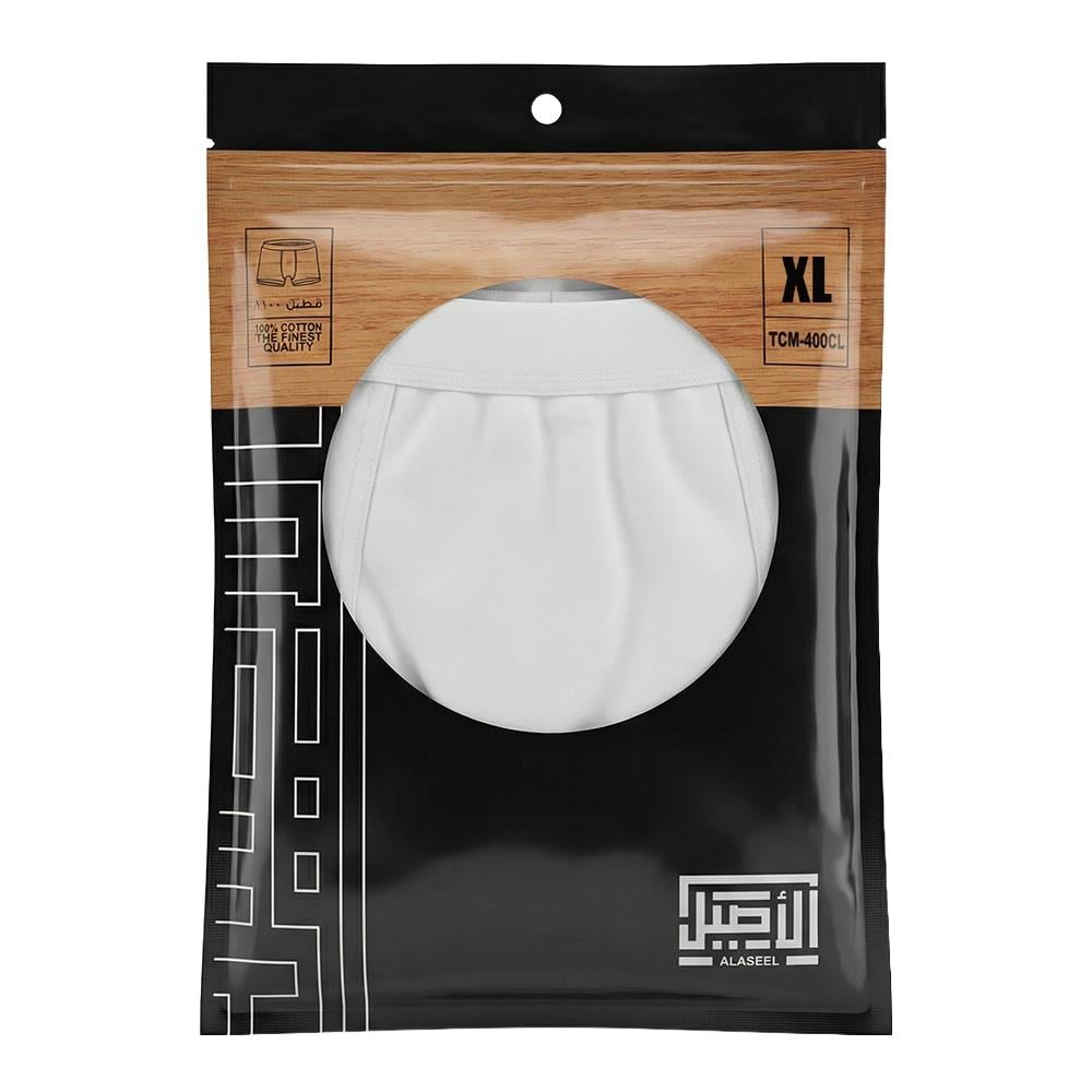 الأصيل سروال رجالي قطن قصير مقاس - XL