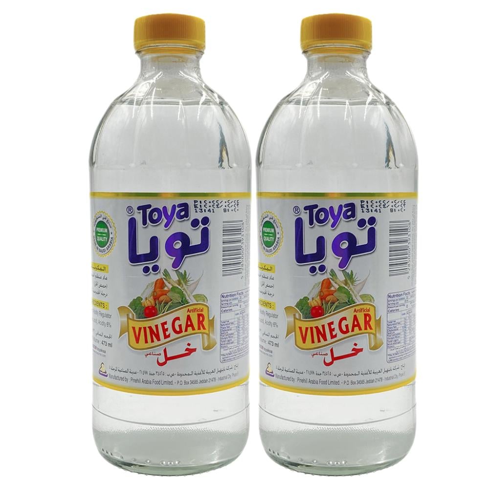 خل أبيض صناعي من تويا – 2 × 473 مل