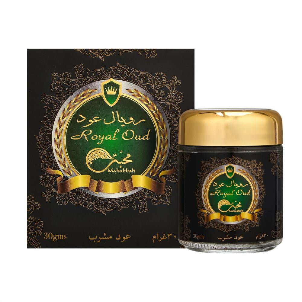 بخور عود رويال من محبة – 30 جرام