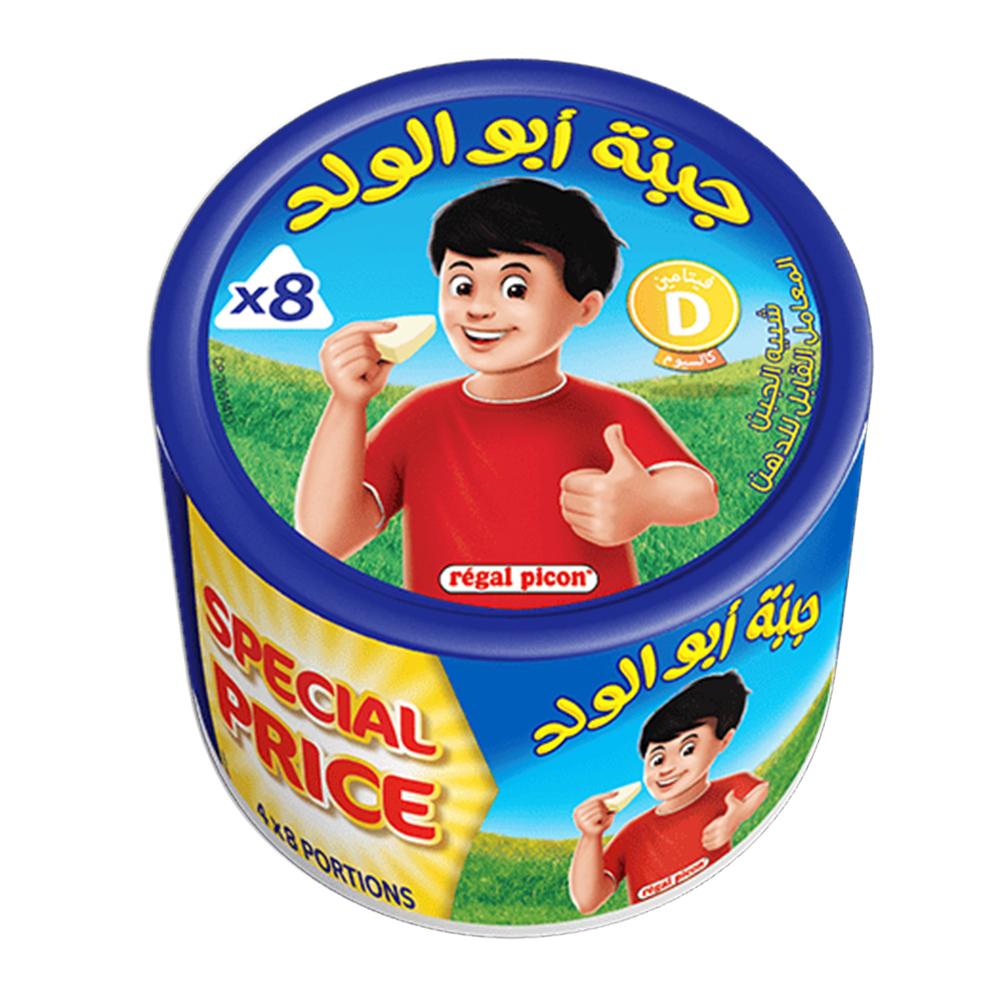 جبنة ملثات من أبو الولد 4 × 8 قطع