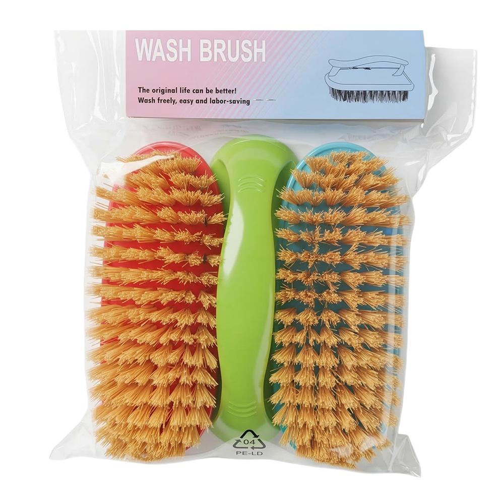 طقم فرش تنظيف يدوية متعددة الاستخدامات - 1 طقم × 3 حبات