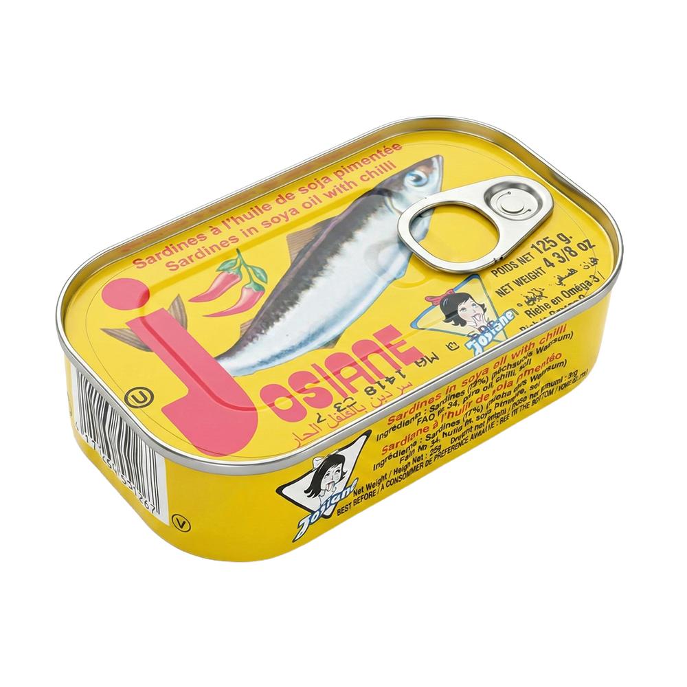 جوزيان سردين بالفلفل الحار – 125 جرام