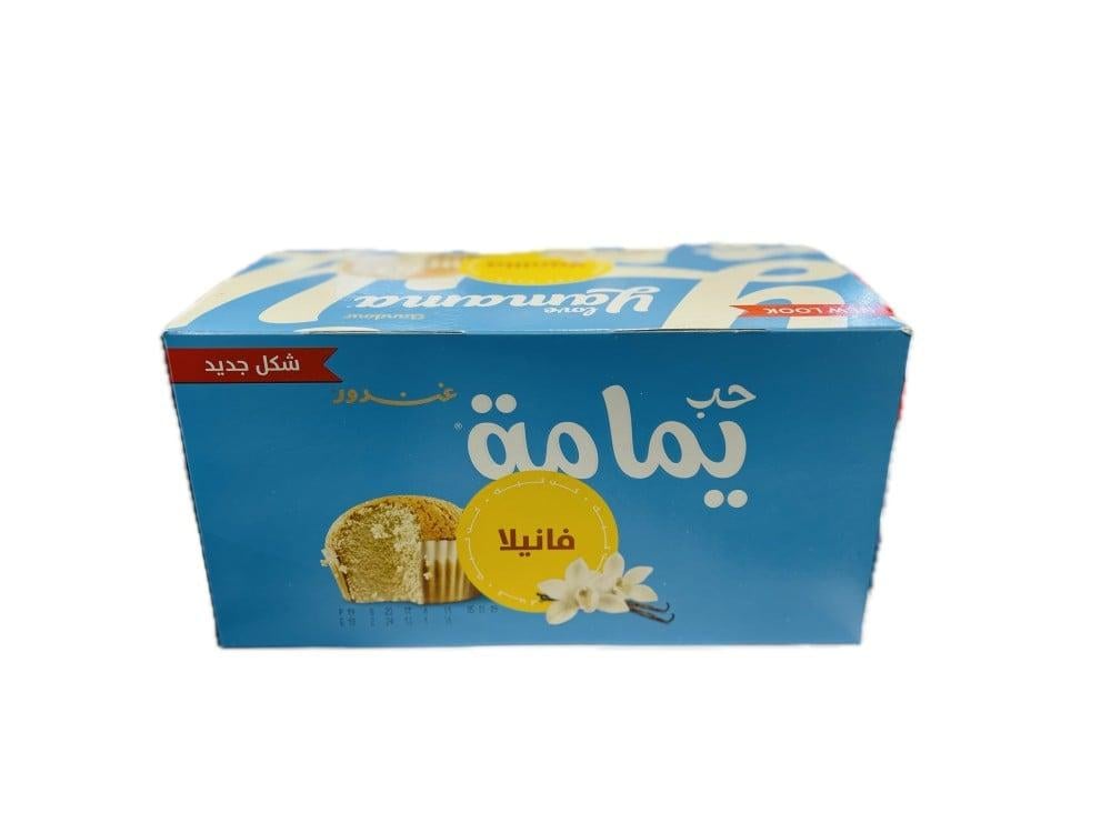 يمامه كب كيك بالفانيلا