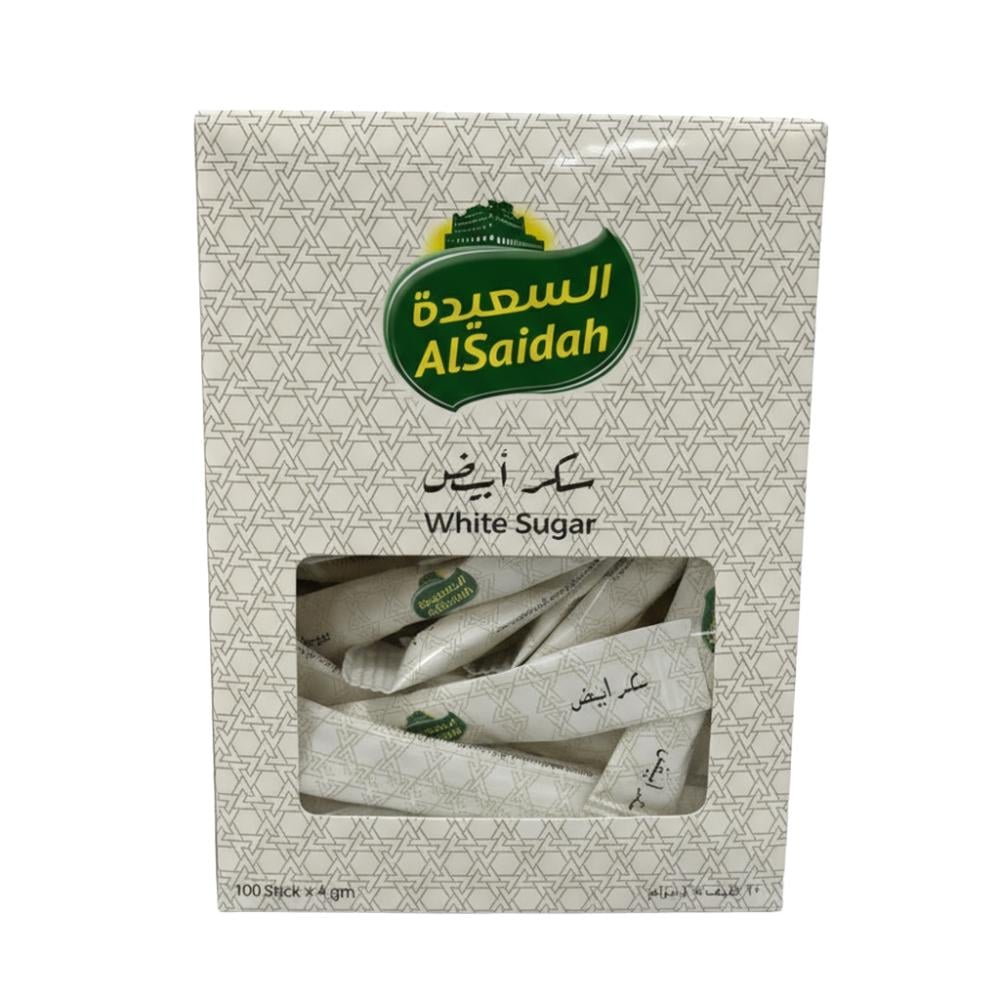 سكر أبيض من السعيدة – 4 جم × 100 ظرف