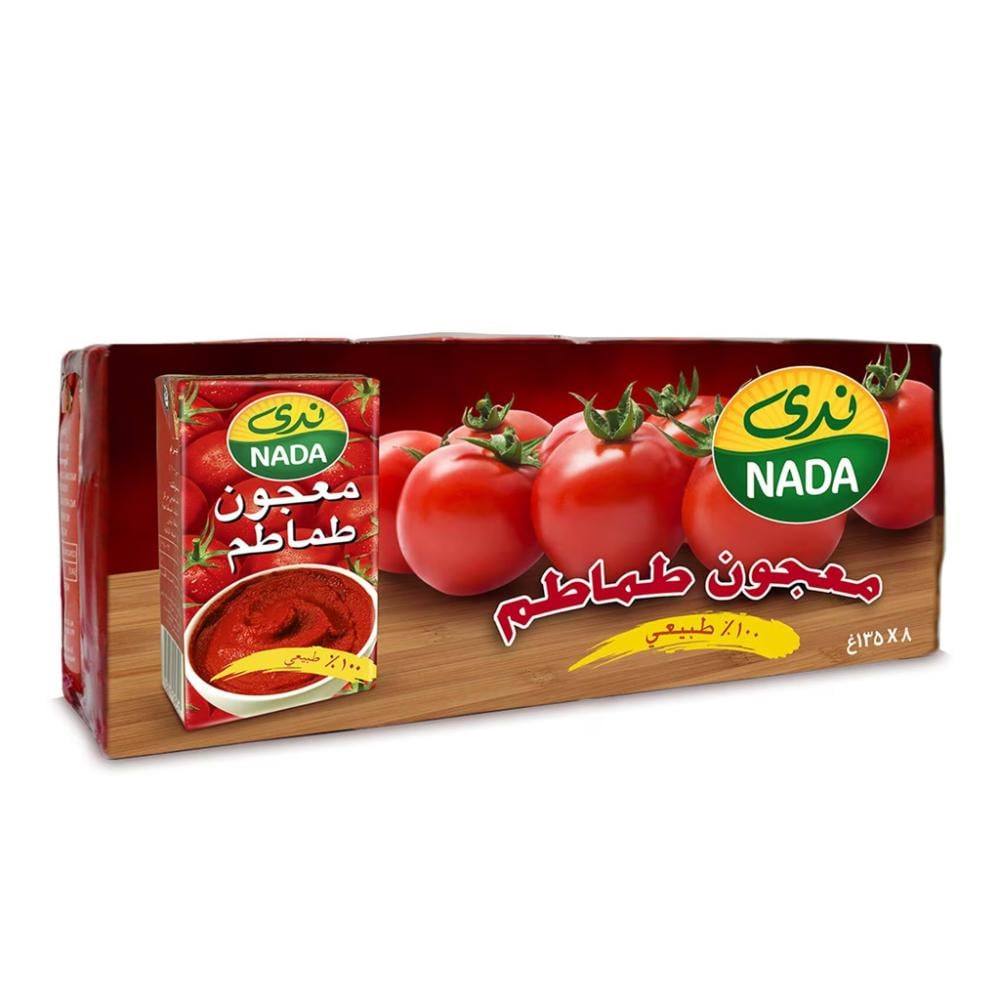 معجون الطماطم من ندى – 8 × 135 جرام