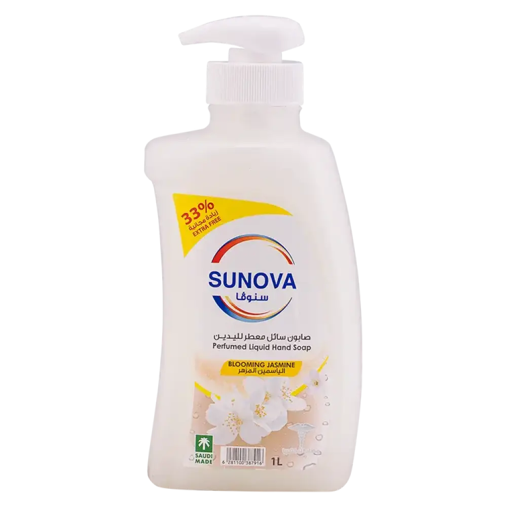 سنوفا صابون سائل لليدين 1 لتر الياسمين