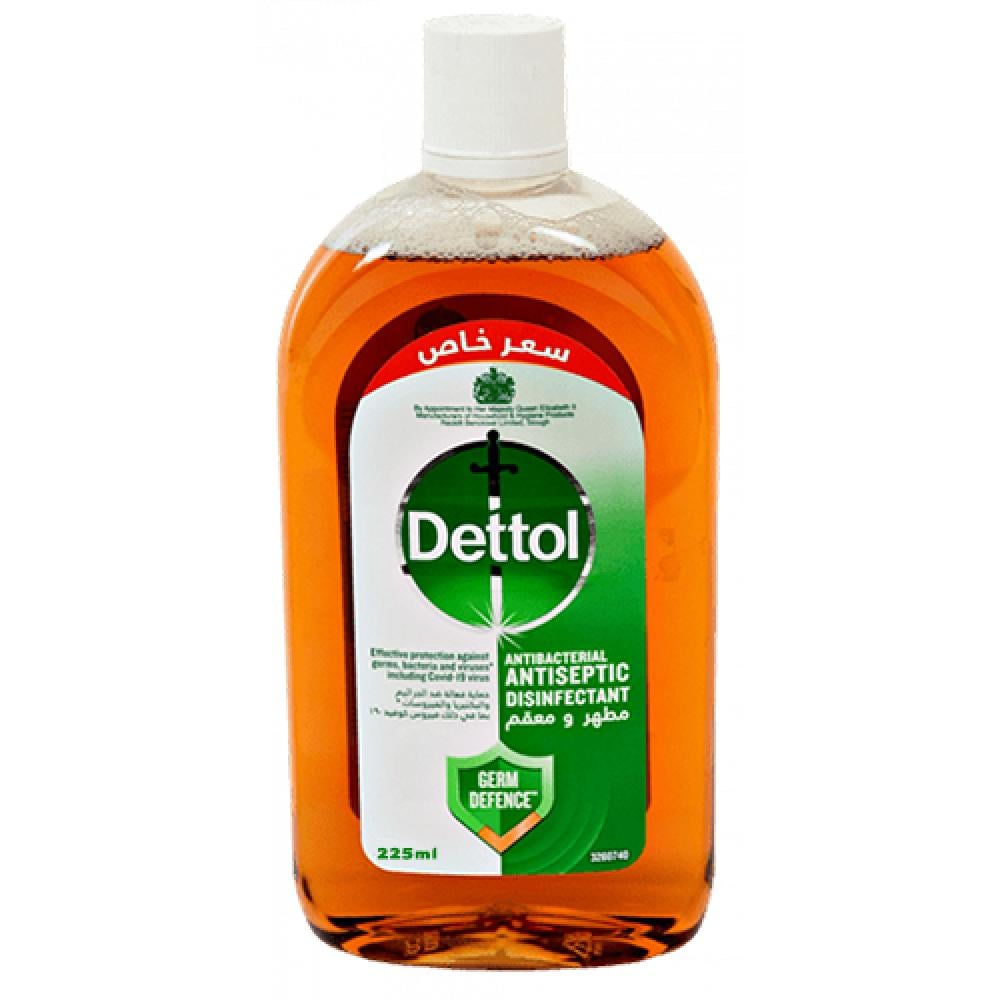 ديتول - سائل مُطهر و مُعقم 225 مل