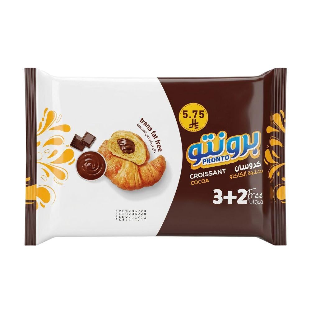 برونتو كروسان بحشوة الكاكاو – 1 كيس × 5 حبات