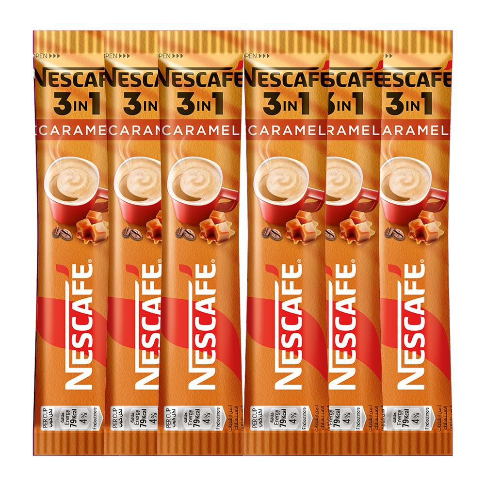 نستله نسكافيه بالكراميل– 6 أظرف × 18 جرام