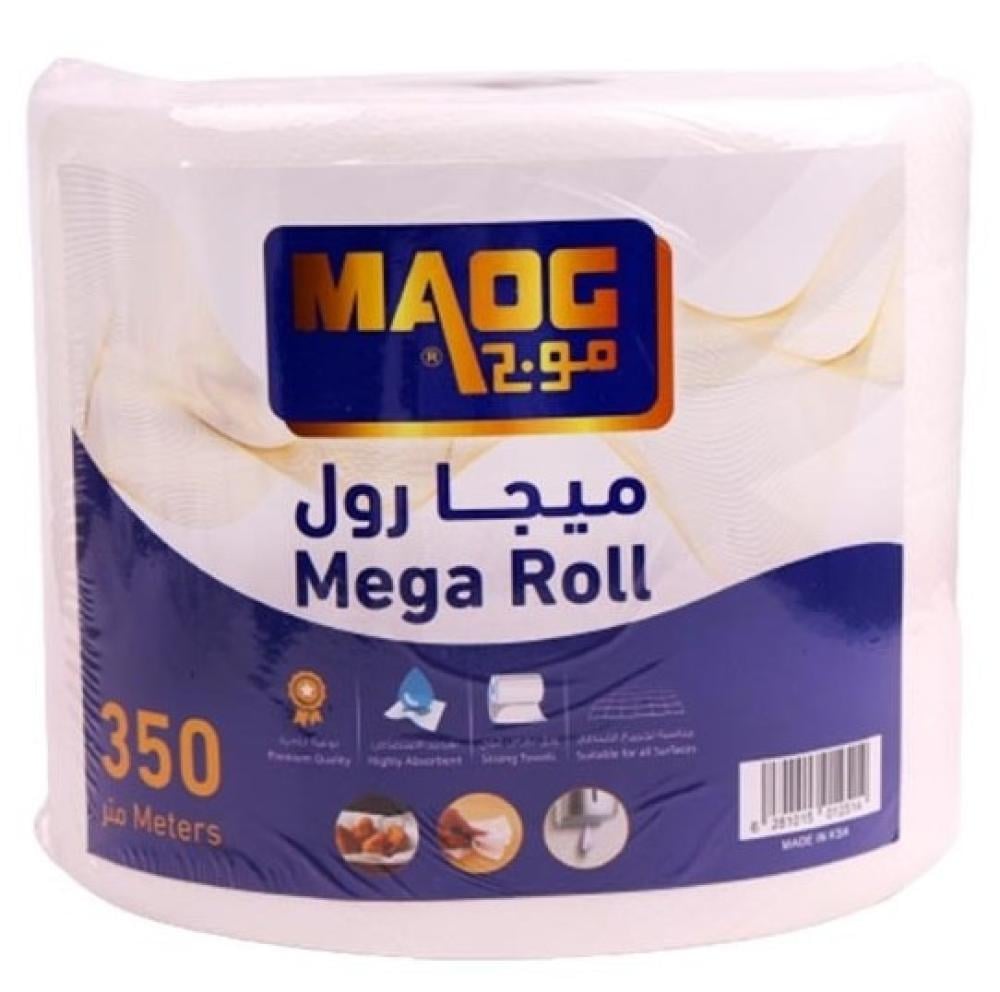 موج مناديل ميجا رول 350متر