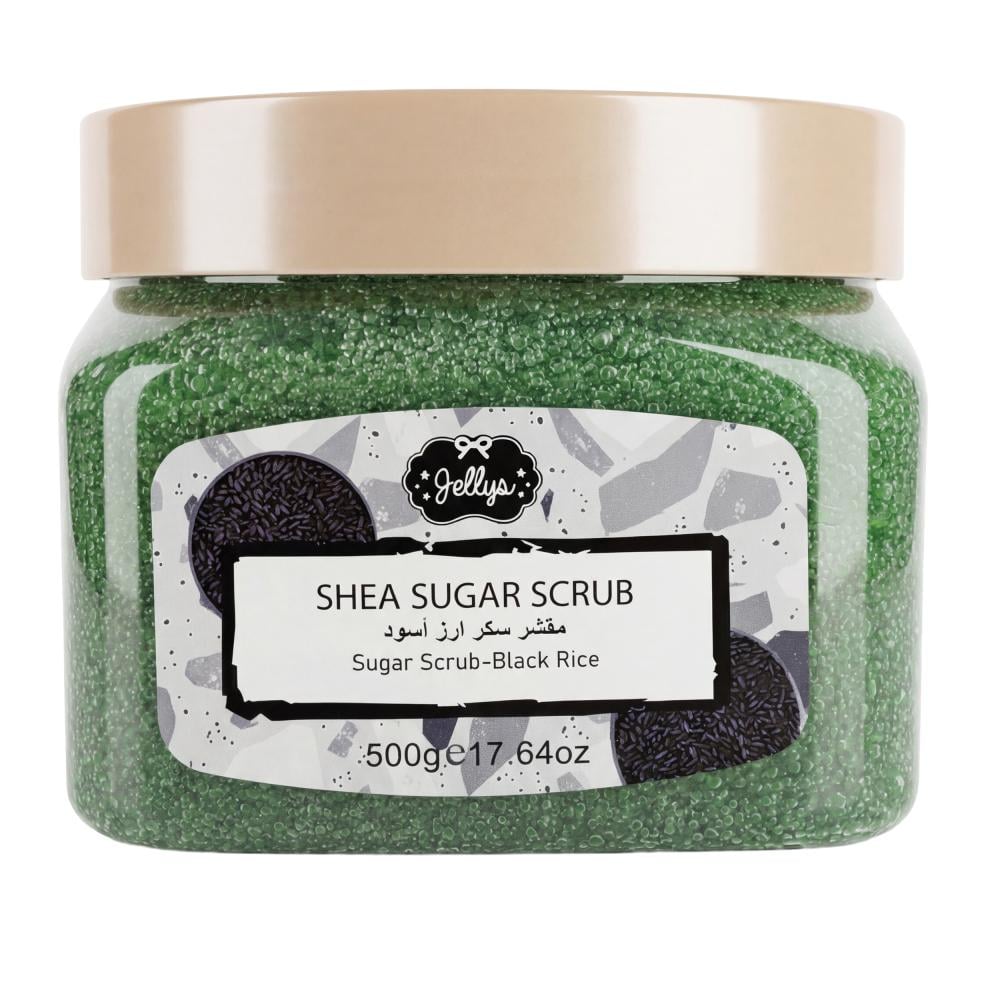 مقشر للبشرة بالسكر والأرز الأسود من جيليز – 500 جرام