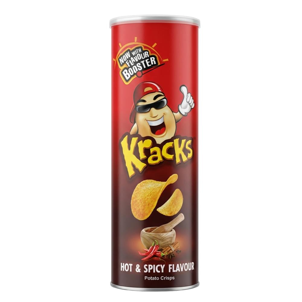 شرائح البطاطس نكهة حارة ومتبلة من كراكس – 160 جرام