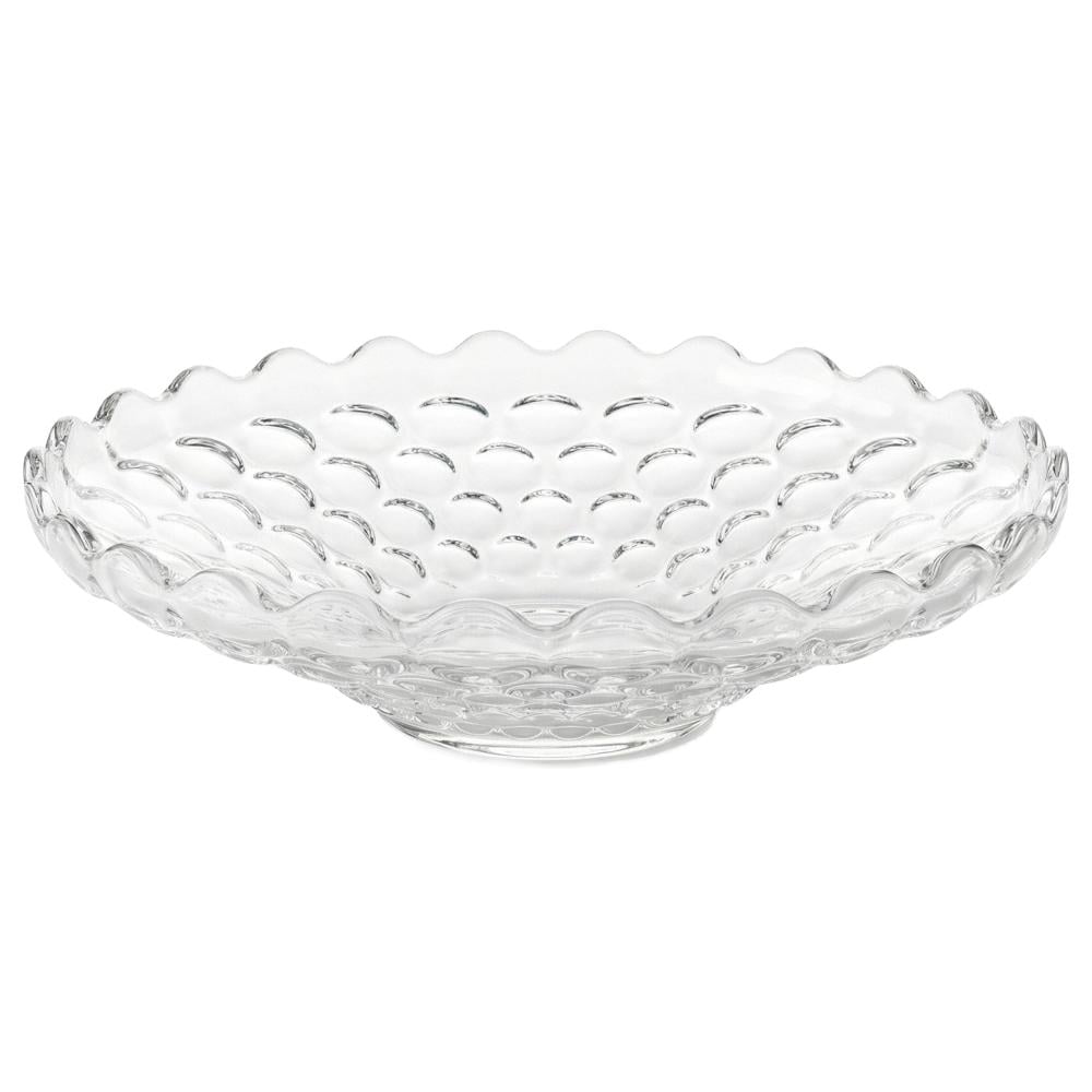 صحن تقديم زجاجي دائري  - AL- 11507