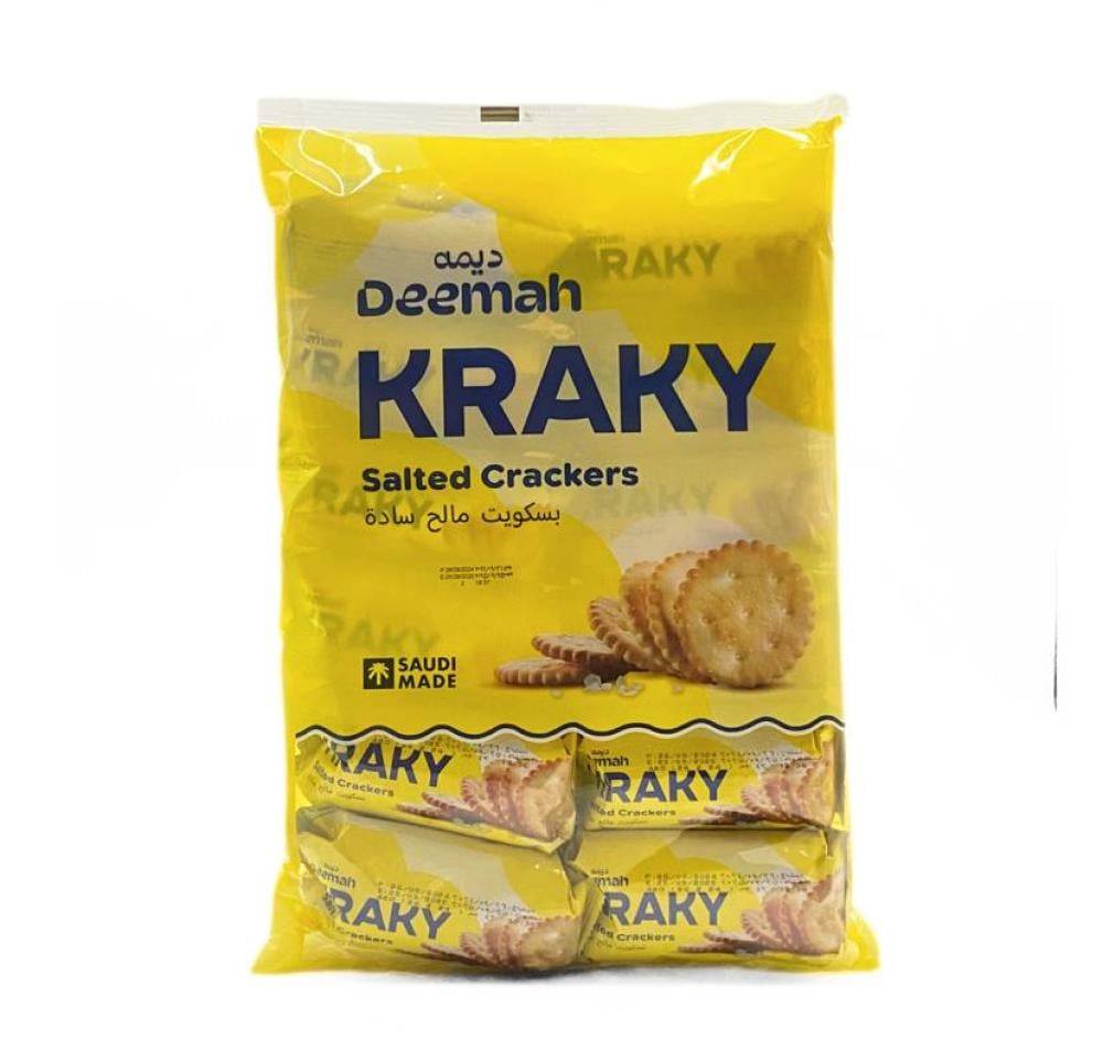 ديمة بسكويت كراكي سادة بالملح 504 جرام