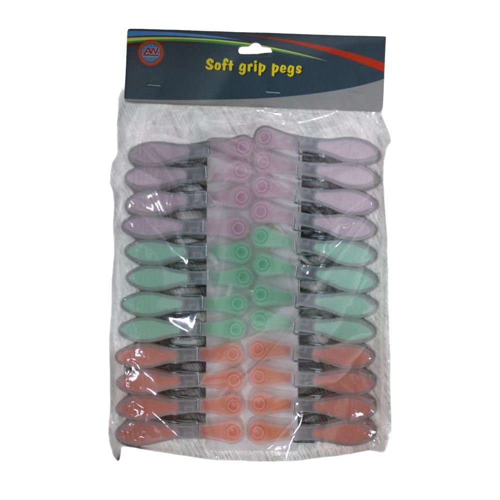 طقم مشابك ملابس | 24 حبه | AL-10907-2