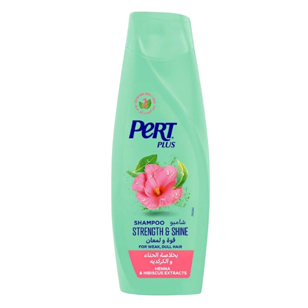 شامبو قوة ولمعان للشعر الضعيف والباهت بخلاصة زهرة الأكاي من بيرت بلس –1 × 400 مل