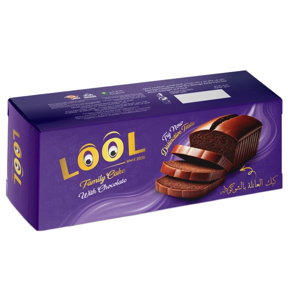 كيك العائلة بالشوكولاتة من لول – 220 جرام