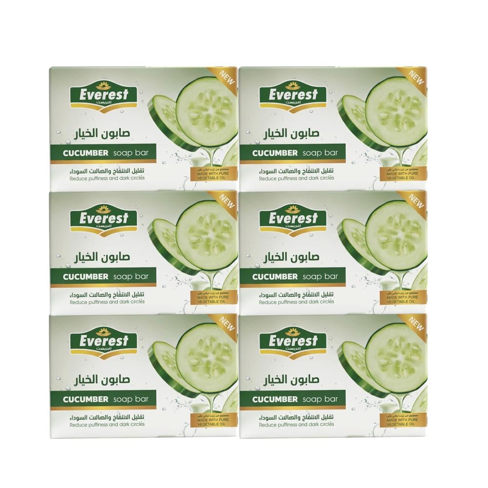 صابون بالخيار من افريست – 6 حبات × 80 جرام