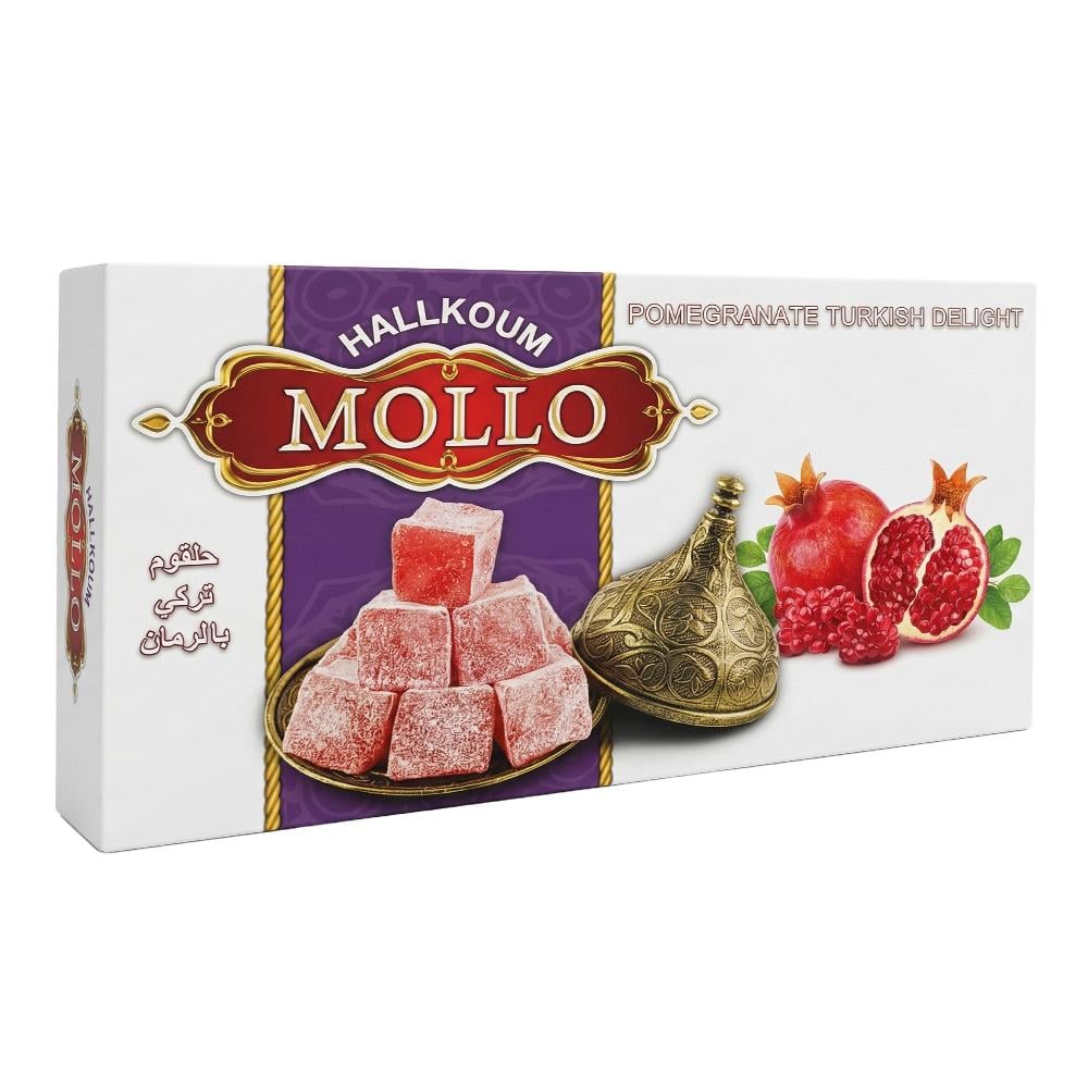 موللو حلاوة حلقوم تركي بنكهة الرمان - 454 جرام