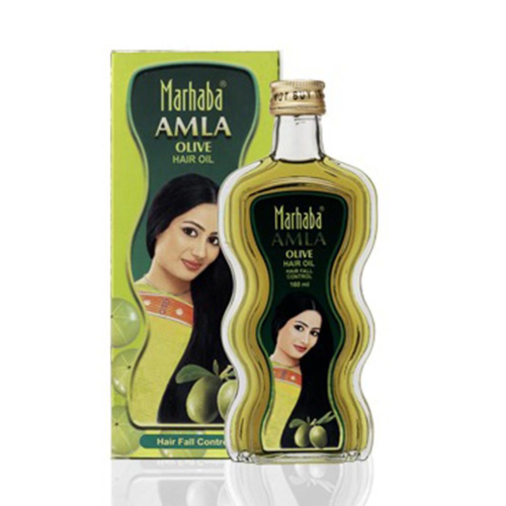 زيت مرحبا املا للشعر مع الزيتون زجاج 160ملي