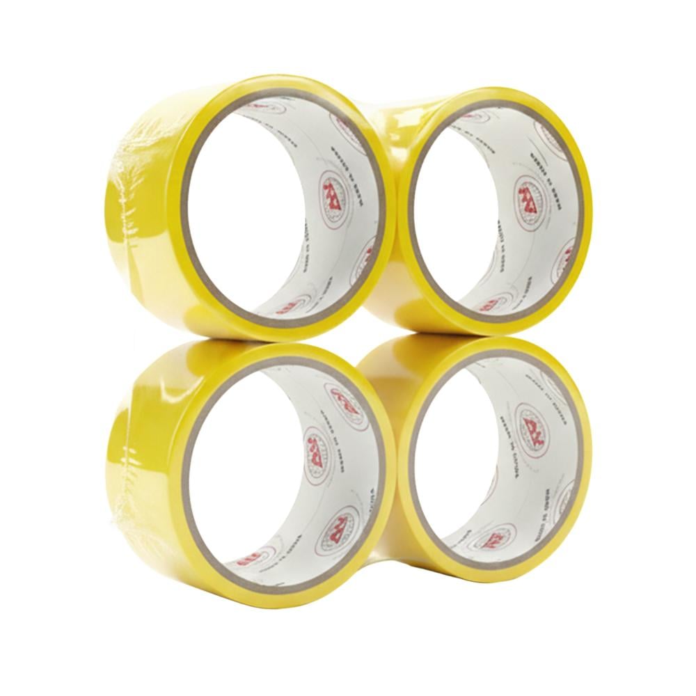 شطرطون شفاف أصفر من عالم الوسام - 4 لفات - AL-1503-3