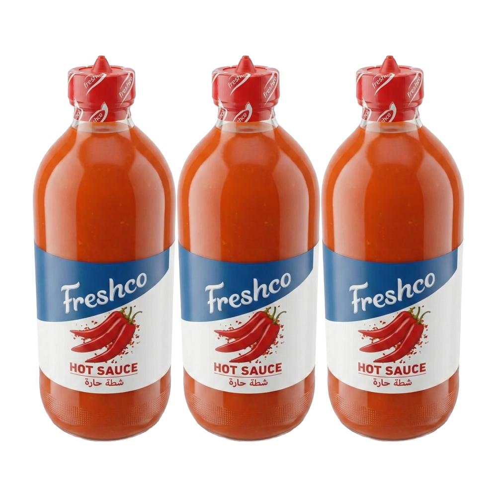 شطة حارة من فرشكو - 3حبات ×474 مل