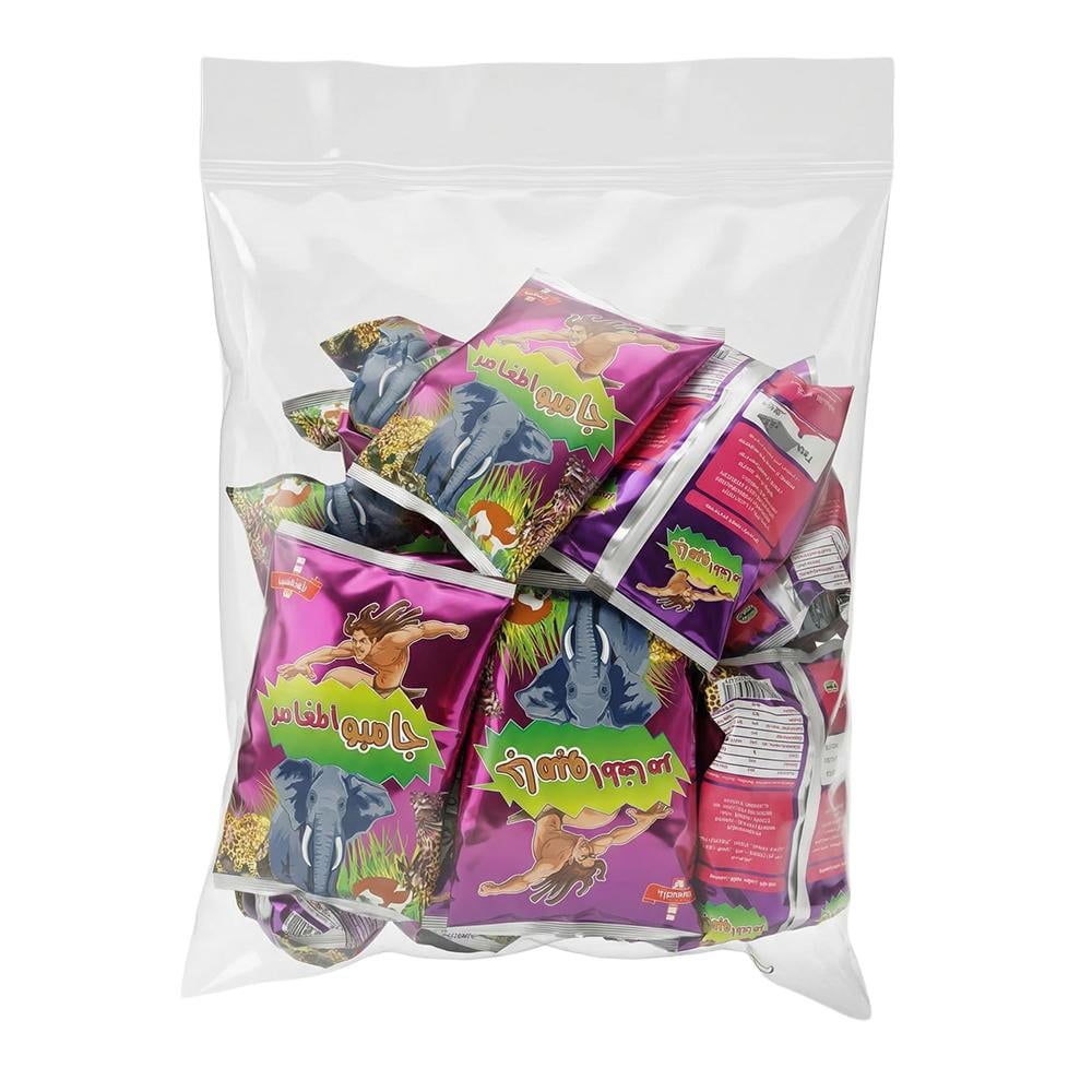 جامبو المغامر مقرمشات مقلية بنكهة الكاتشب - 1 كيس × 16 حبة