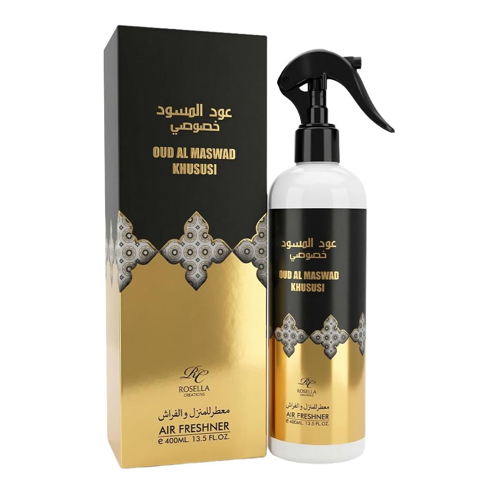 روزيلا كريشنز معطر للمنزل والفراش عود المسود خصوصي – 400 مل