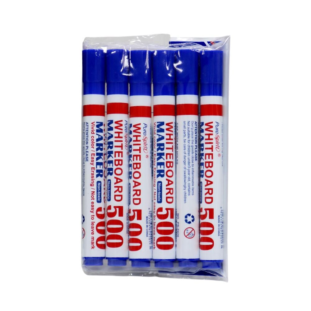 مجموعة أقلام سبورة زرقاء | 6 اقلام | AL-9327-1