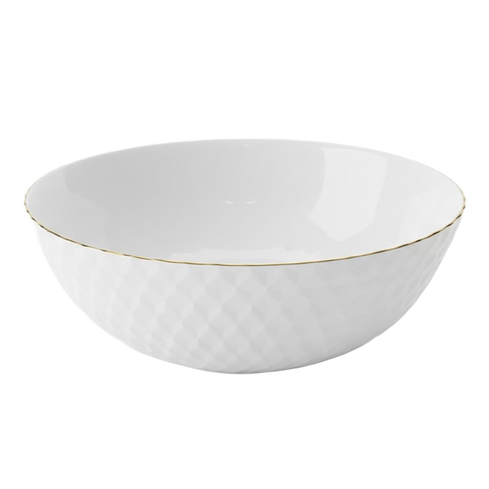 زبدية سيراميك بخط ذهبي  - ZSW80-30