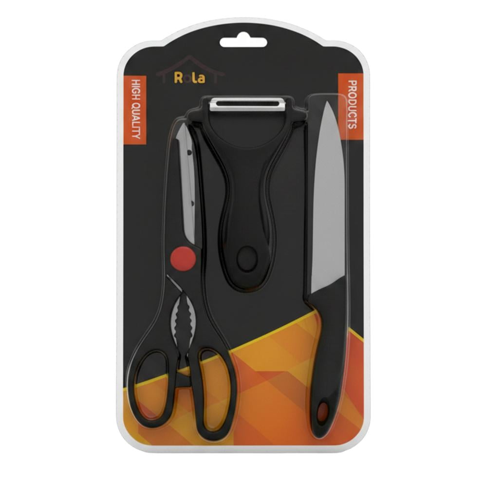 طقم ادوات المطبخ - 1 طقم × 3 قطع - 9-AL- 8282