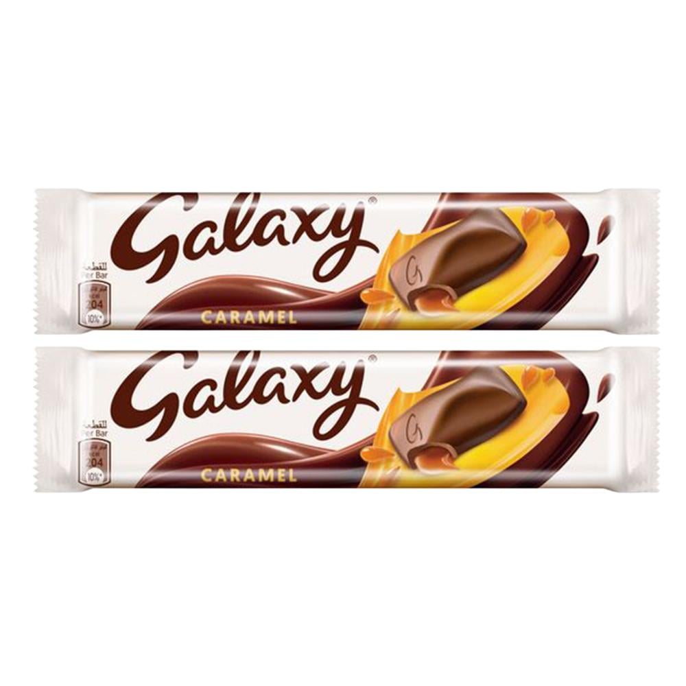 شوكولاتة كراميل من جلكسي - 2 حبات × 40 جرام