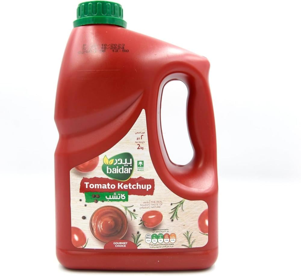 كاتشب الطماطم من بيدر – 2 كيلو جرام