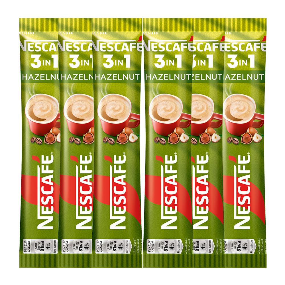 نستله نسكافيه بالبندق – 6 أظرف × 18 جرام