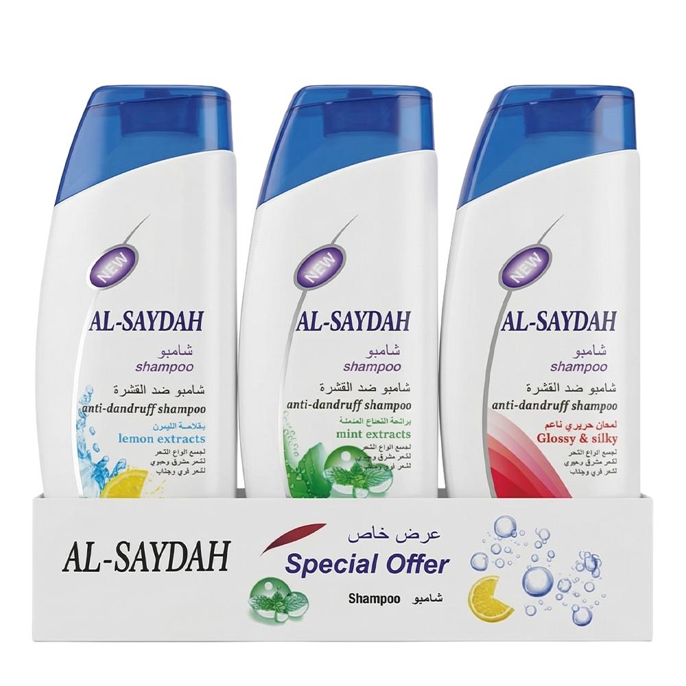 السيدة مجموعة شامبو ضد القشرة عرض خاص - 1 شدة × 3 حبات