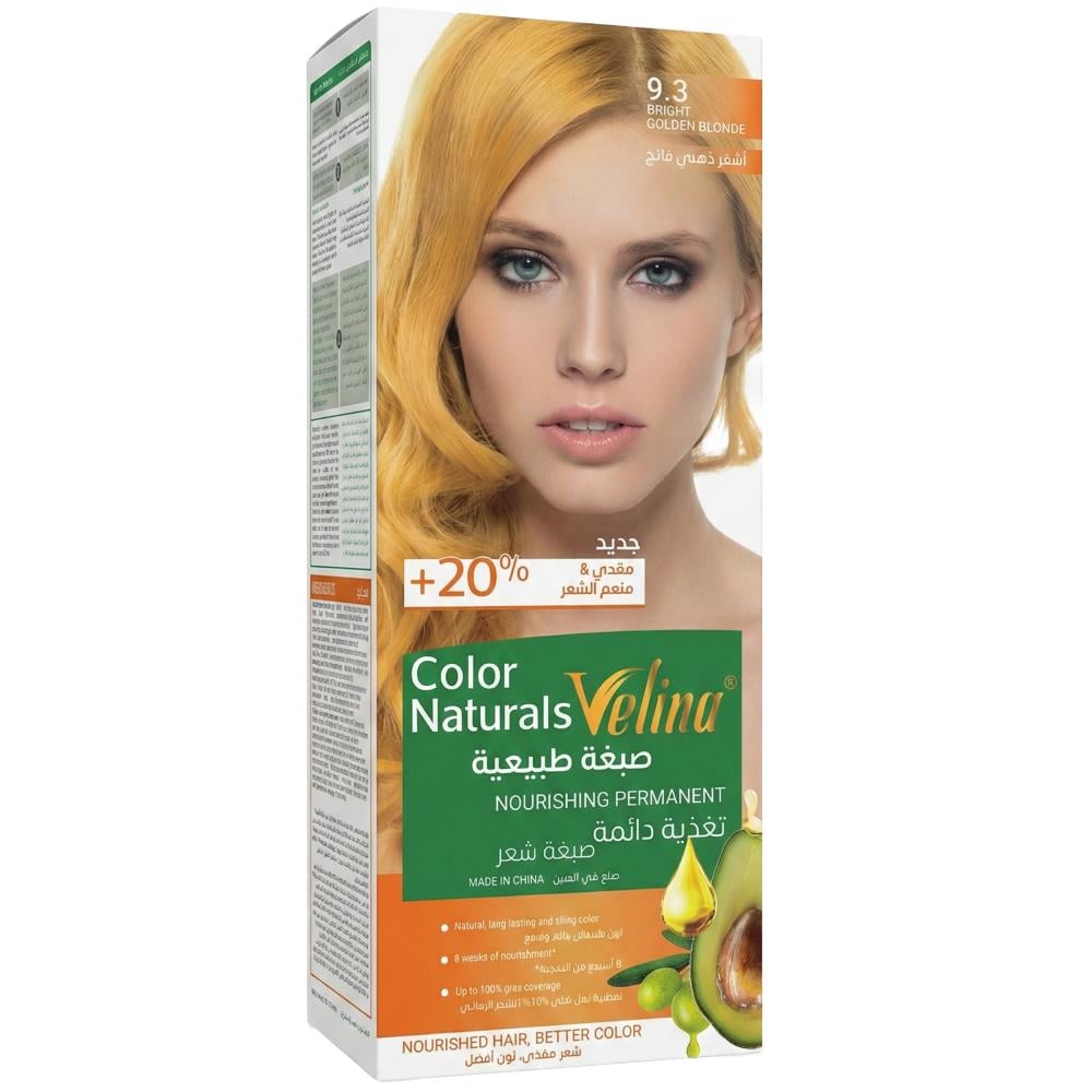 صبغة شعر أشقر ذهبي فاتح 9.3 من فيلينا – 112 مل