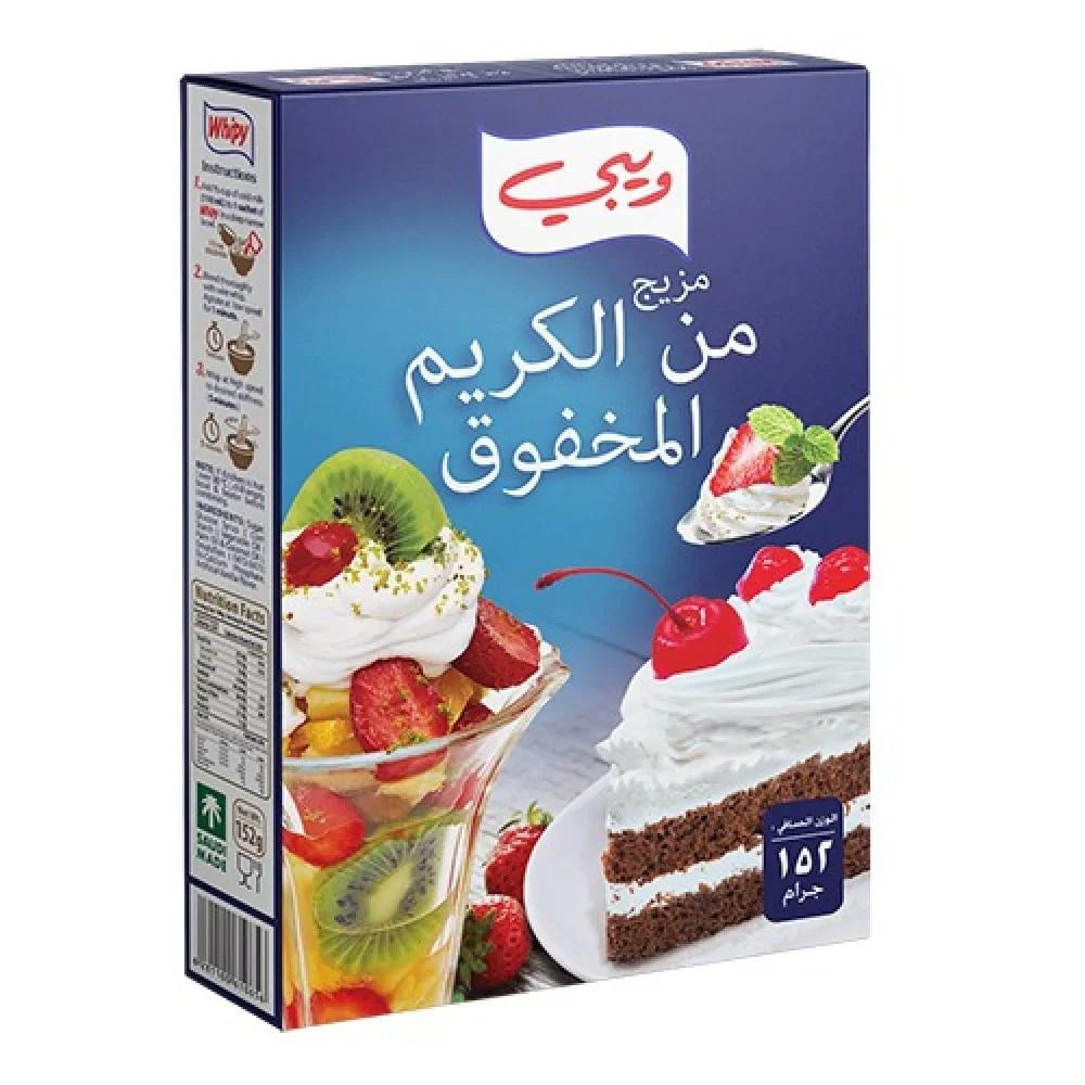 ويبي مزيج من الكريم المخفوق بنكهة الفانيلا – 152 جرام