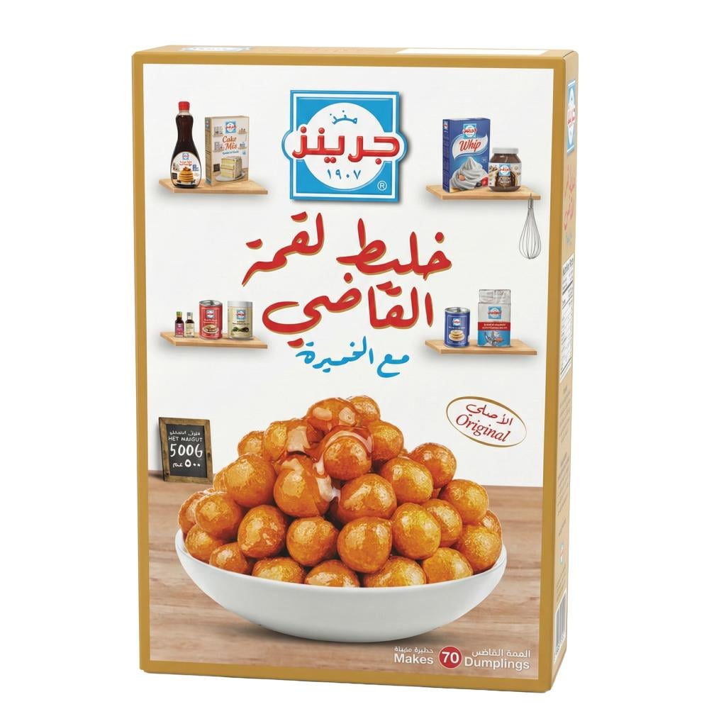 خليط لقمة القاضي مع الخميرة من جرينز – 500 جرام