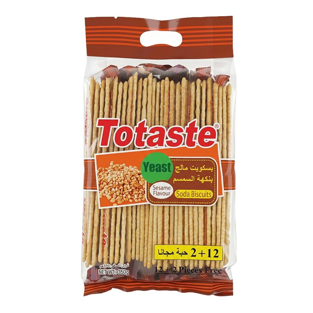 توتيست بسكويت مالح بنكهة السمسم – 14 حبة