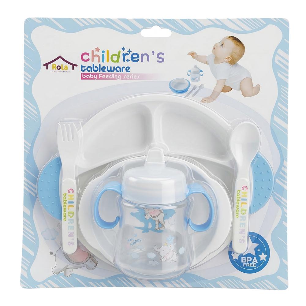 طقم أدوات مائدة للأطفال – 1 طقم × 5 قطع