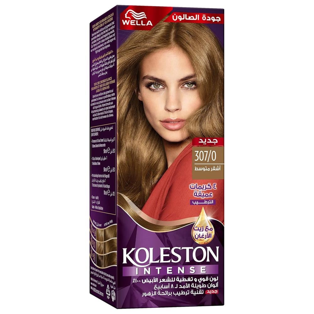 صبغة شعر أشقر متوسط 307/0 من ويلا – 110 مل