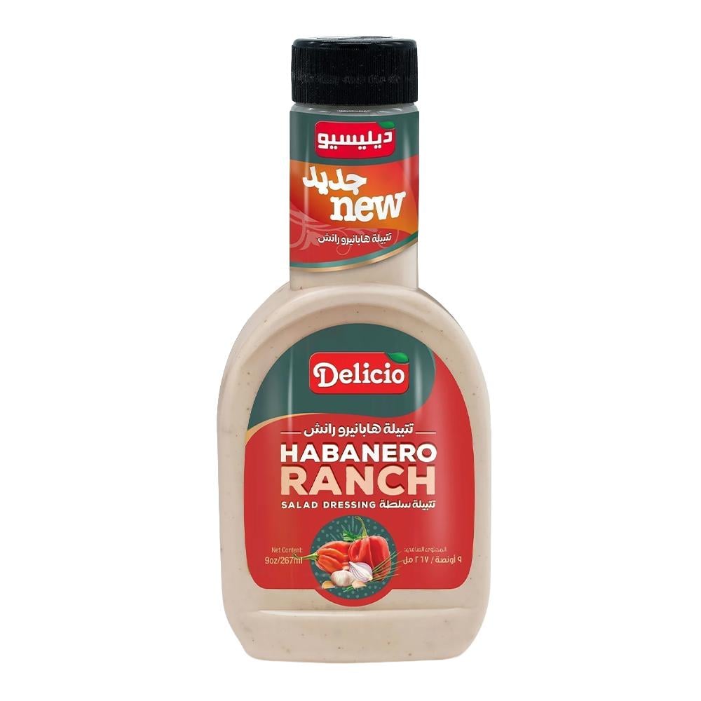 ديليسيو تتبيلة هابانيرو رانش – 267 مل