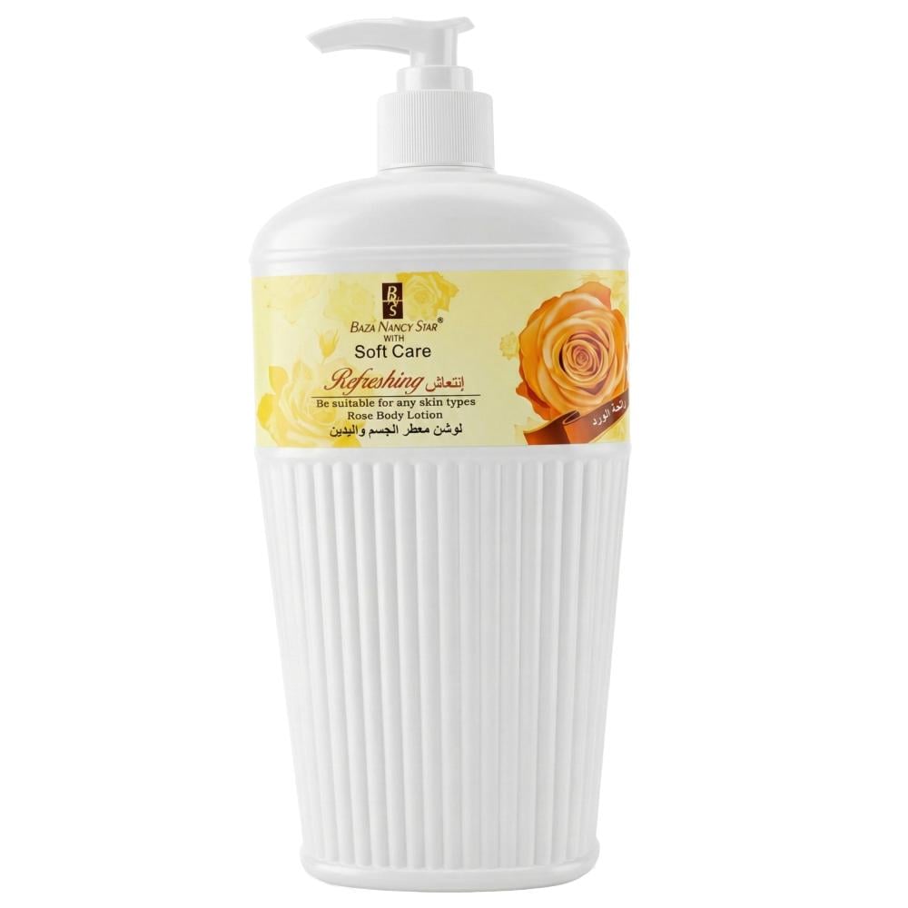 لوشن معطر للجسم واليدين برائحة الورد من بازا نانسي ستار – 500مل