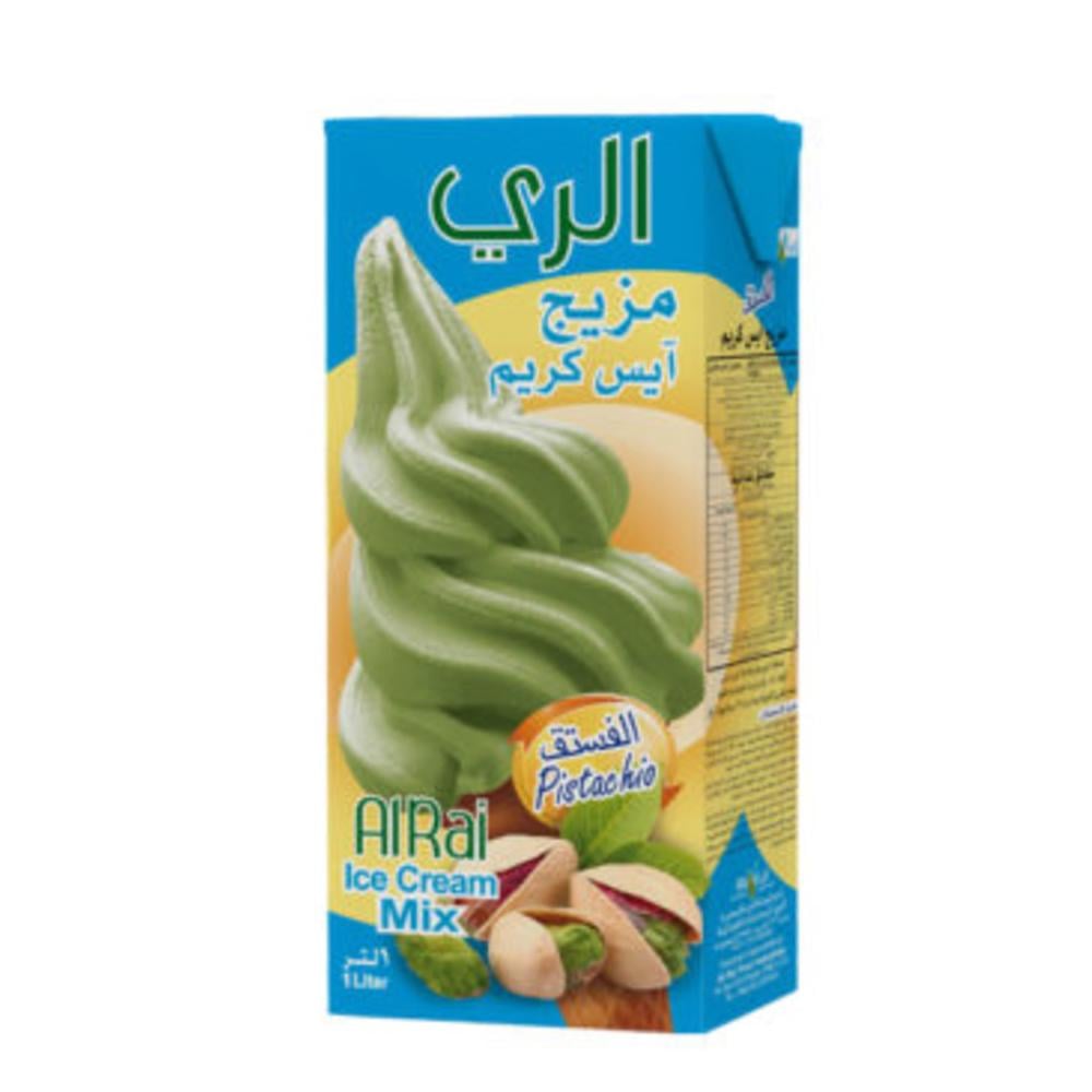 مزيج آيس كريم بنكهة الفستق من الري  - 1 لتر