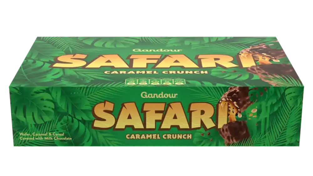 سفاري وايفر كراميل وحبات الارز 384 جرام