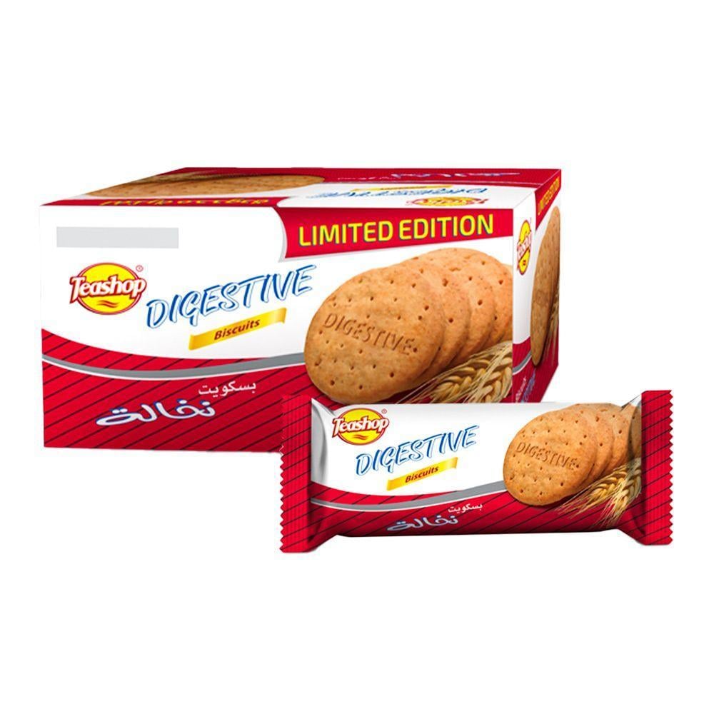 تيشوب – بسكويت دايجستيف بالنخالة – 8 × 100 جم