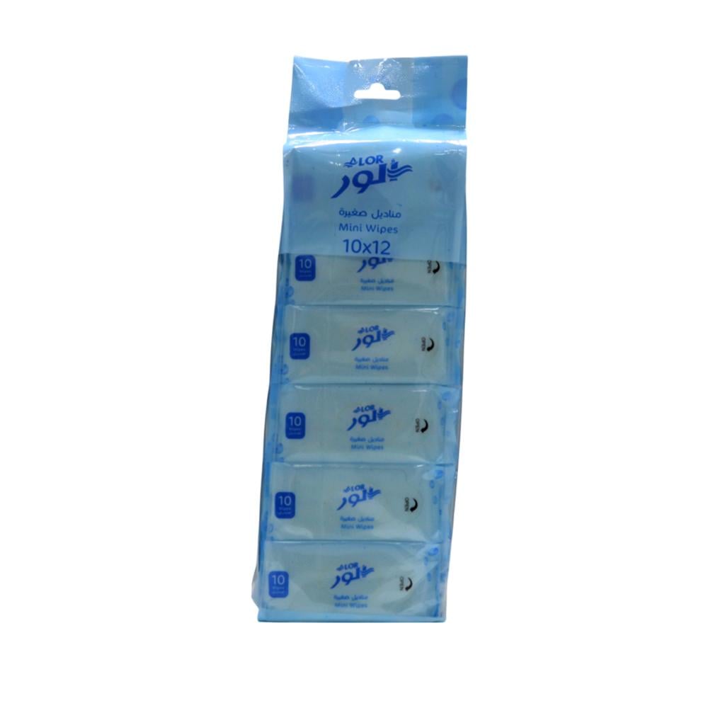 مناديل ميني من الور - 10 عبوات × 12 منديل - WS-423